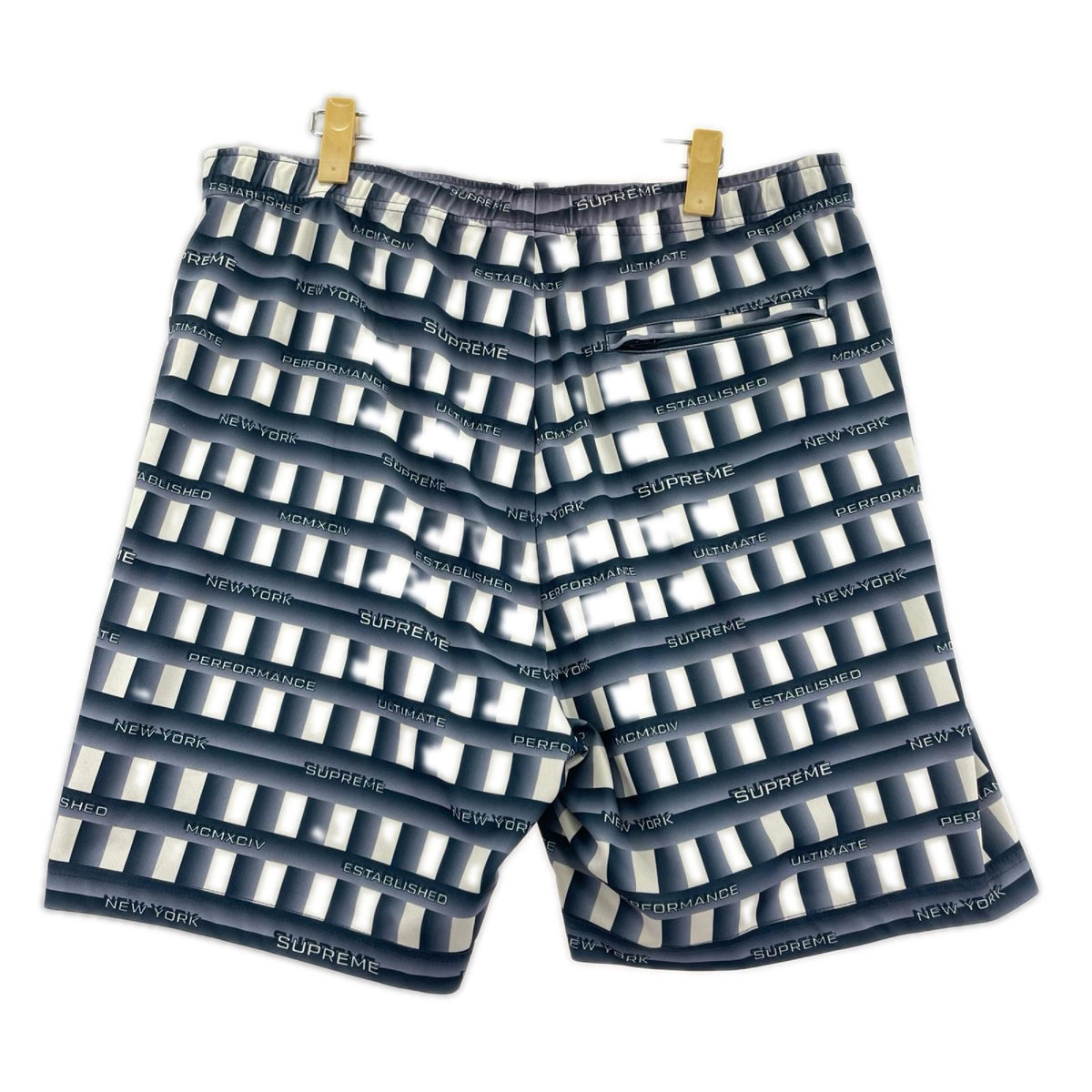 ショートパンツ Grid Soccer Short M 白 紺 M