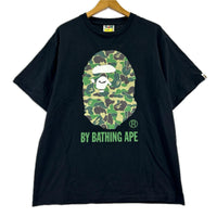 半袖Ｔシャツ ﾋﾞｯｸﾞﾌｪｲｽﾛｺﾞTEE 黒 (L) L ブラック