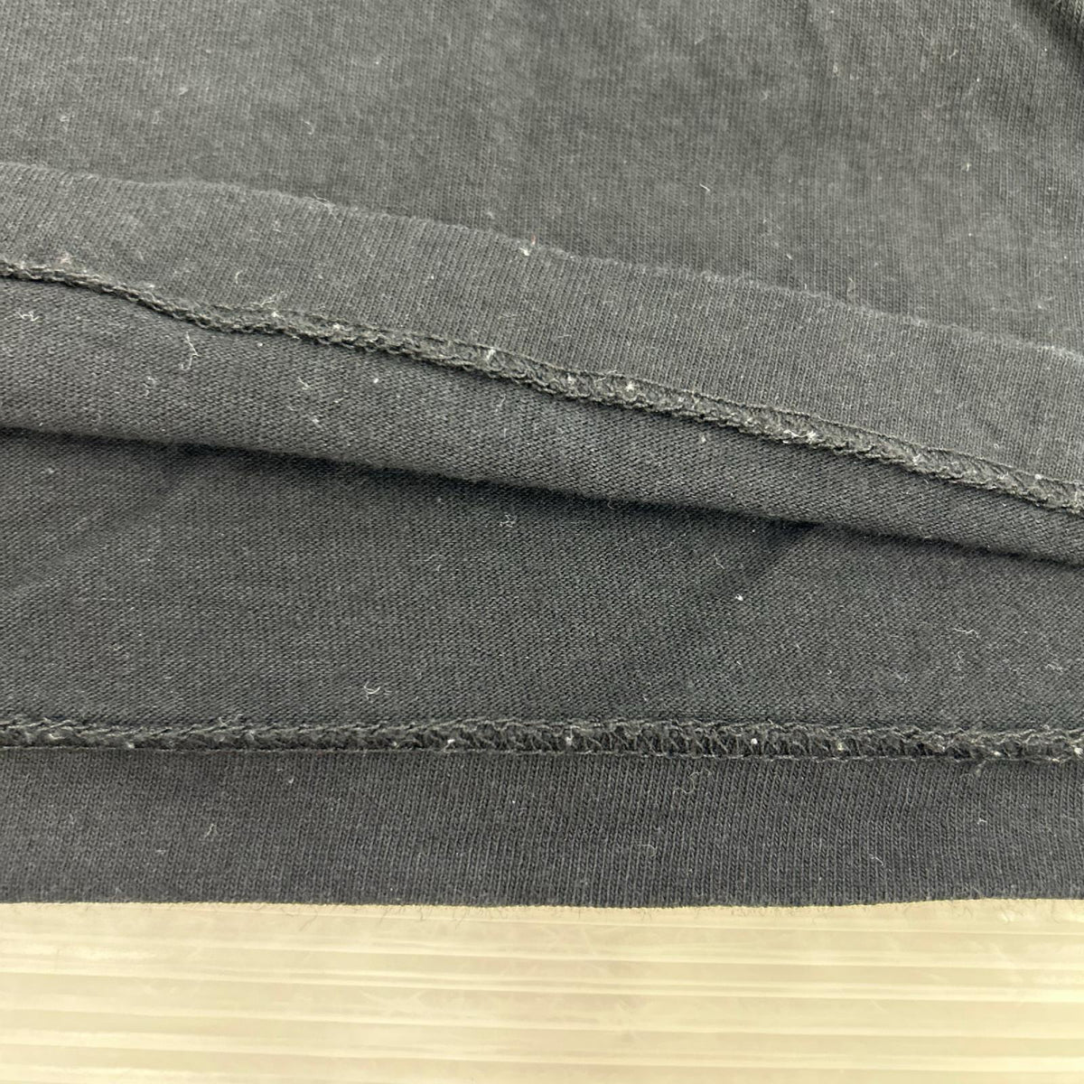半袖Ｔシャツ ﾋﾞｯｸﾞﾌｪｲｽﾛｺﾞTEE 黒 (L) L ブラック