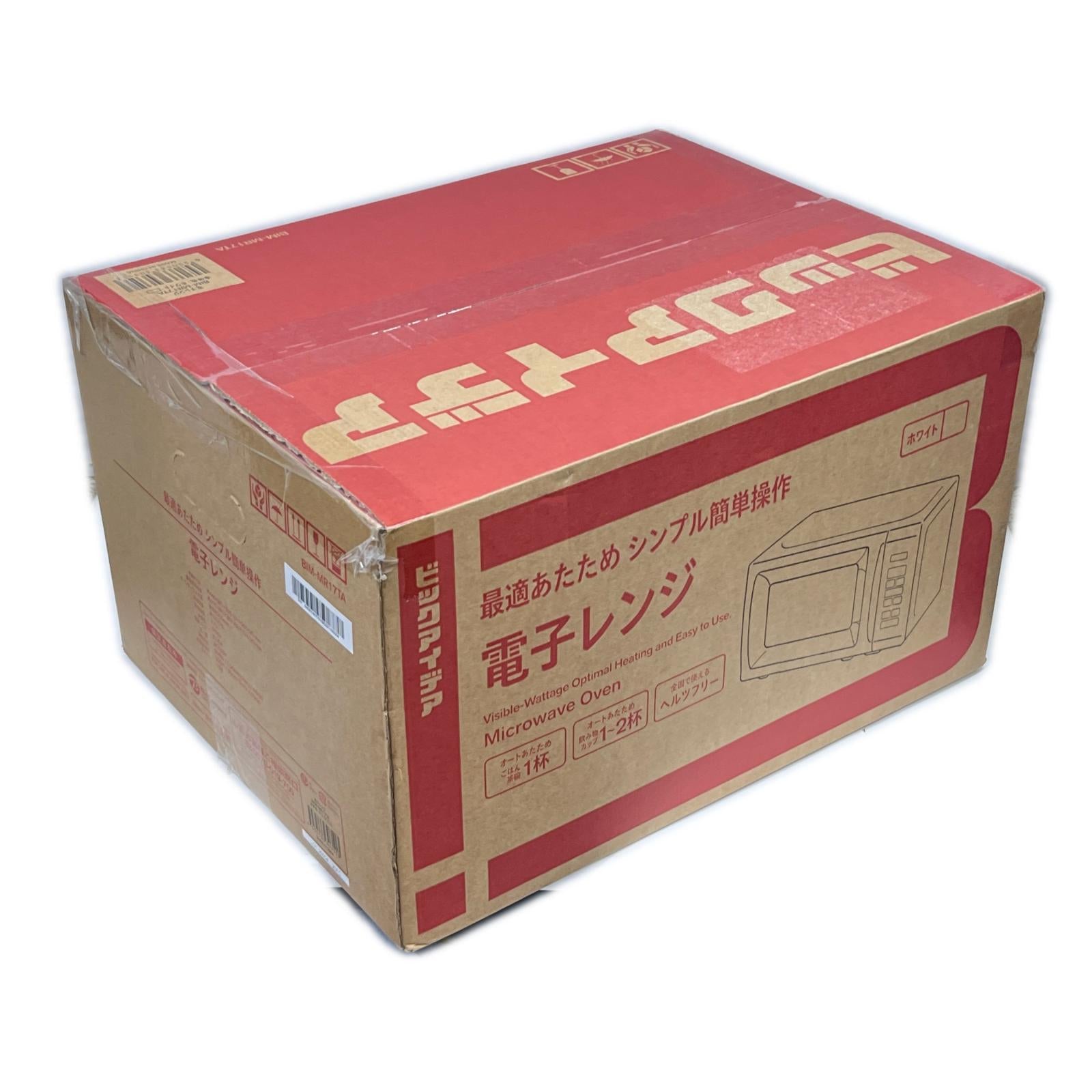 単機能レンジ ブラック BIM-MR17TA BIM-MR17TA ビックカメラ 電子レンジ・オーブン