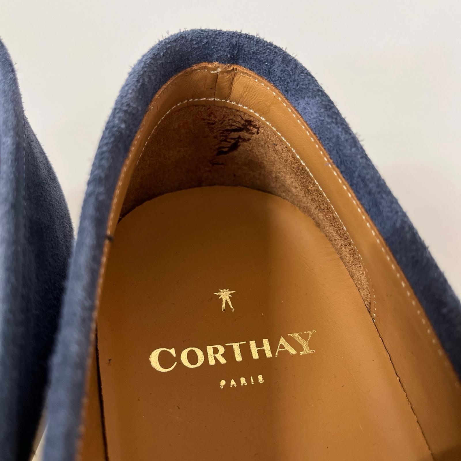 ブーツ CORTHAY PORTOFINO（7.5） ネイビー