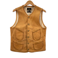 レザージャケット HIGH LARGE LEATHERS ﾍﾞｽﾄ ﾍﾞｰｼﾞｭ（40） 40 ベージュ