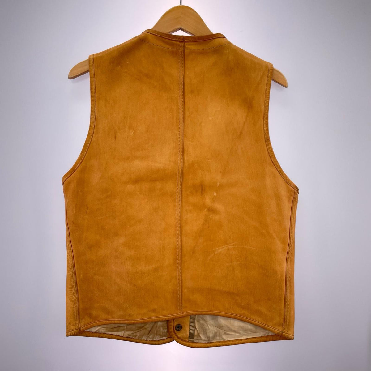 レザージャケット HIGH LARGE LEATHERS ﾍﾞｽﾄ ﾍﾞｰｼﾞｭ（40） 40 ベージュ