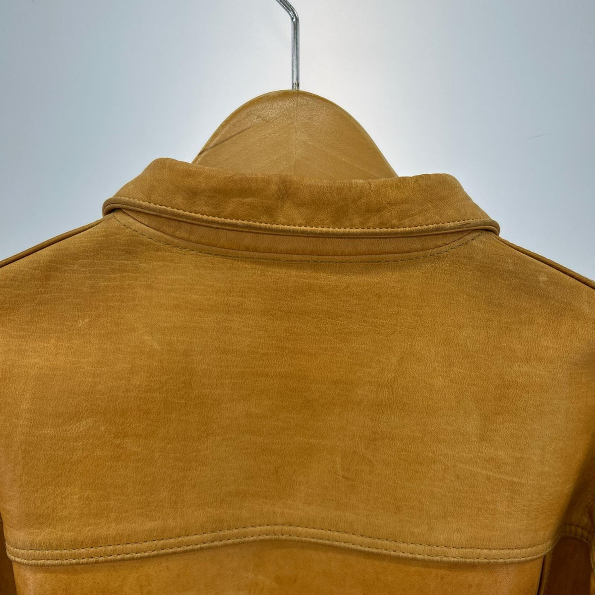 レザージャケット HIGH LARGE LEATHERS 1st Type ﾍﾞｰｼﾞｭ（40） 40 ベージュ