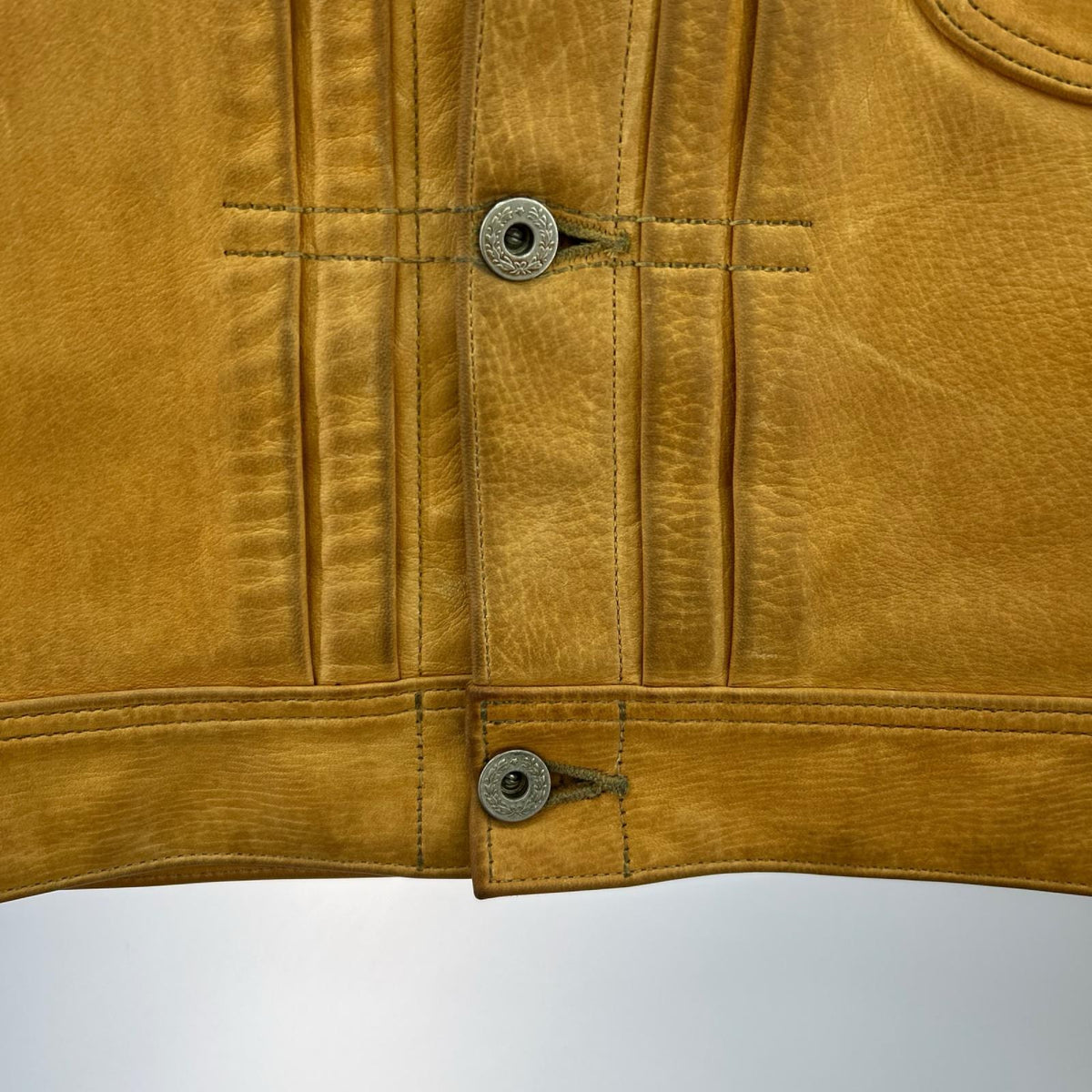 レザージャケット HIGH LARGE LEATHERS 1st Type ﾍﾞｰｼﾞｭ（40） 40 ベージュ