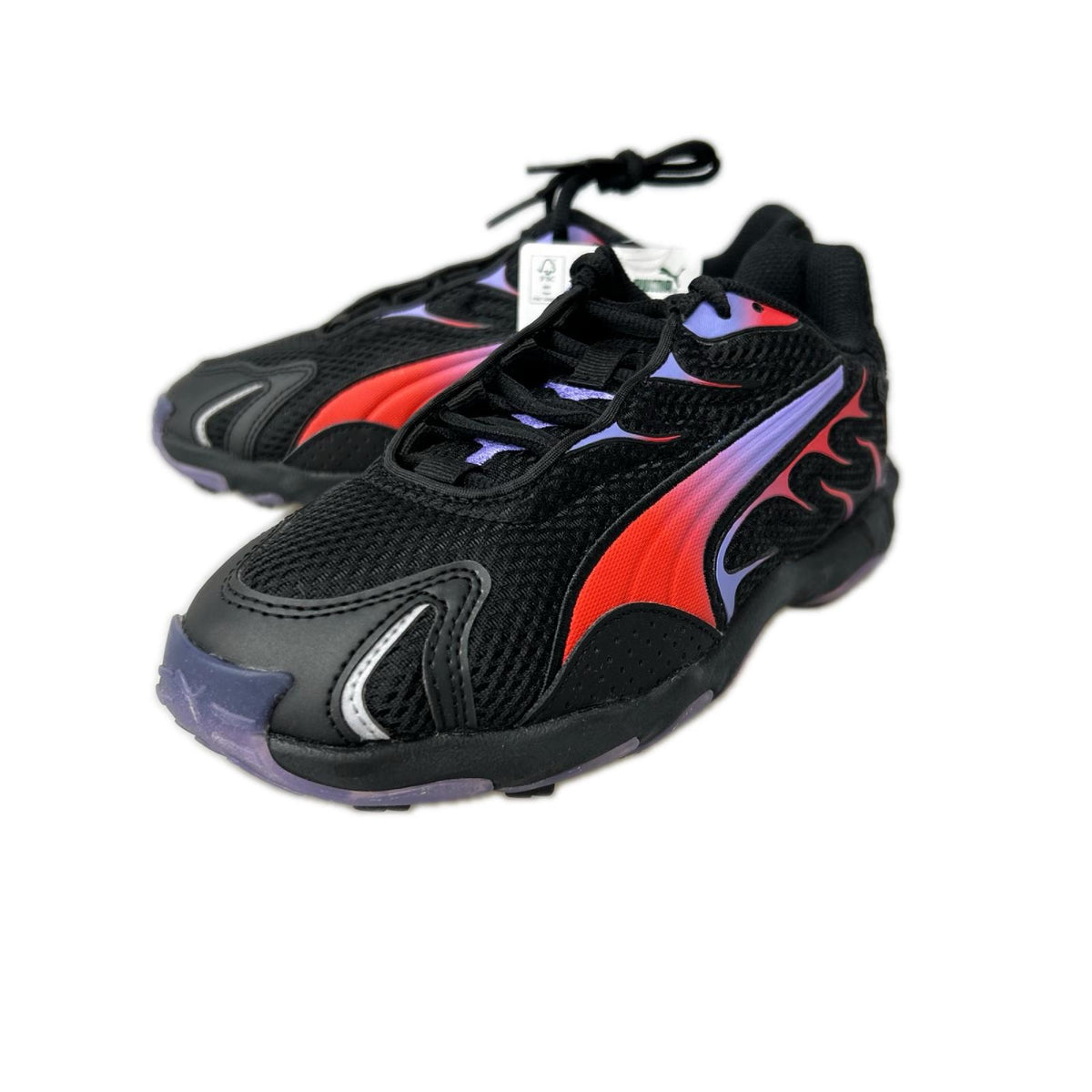 スニーカー INHALE BLACK/RED 23cm (US5 UK4 1/2 EU36) ブラック