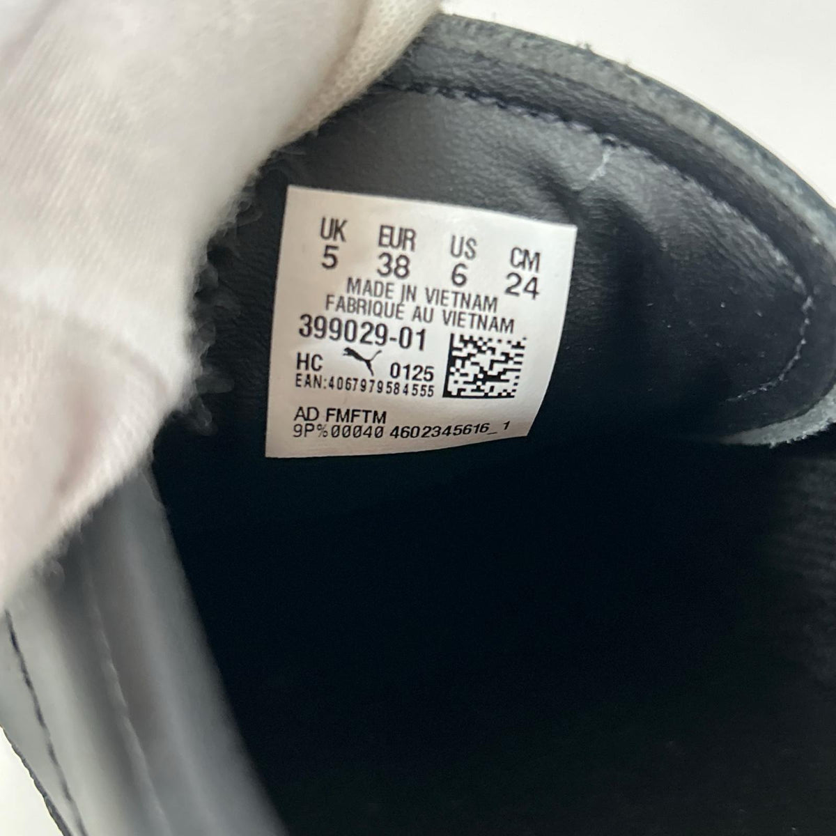 スニーカー EASY RIDER LEATHER Black 24cm (US6 UK5 1/2 EU38) ブラック