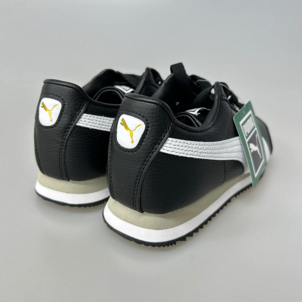 スニーカー ROMA 24 STANDARD BLK/WHT 24.5cm (US6 1/2 UK6 EU39)