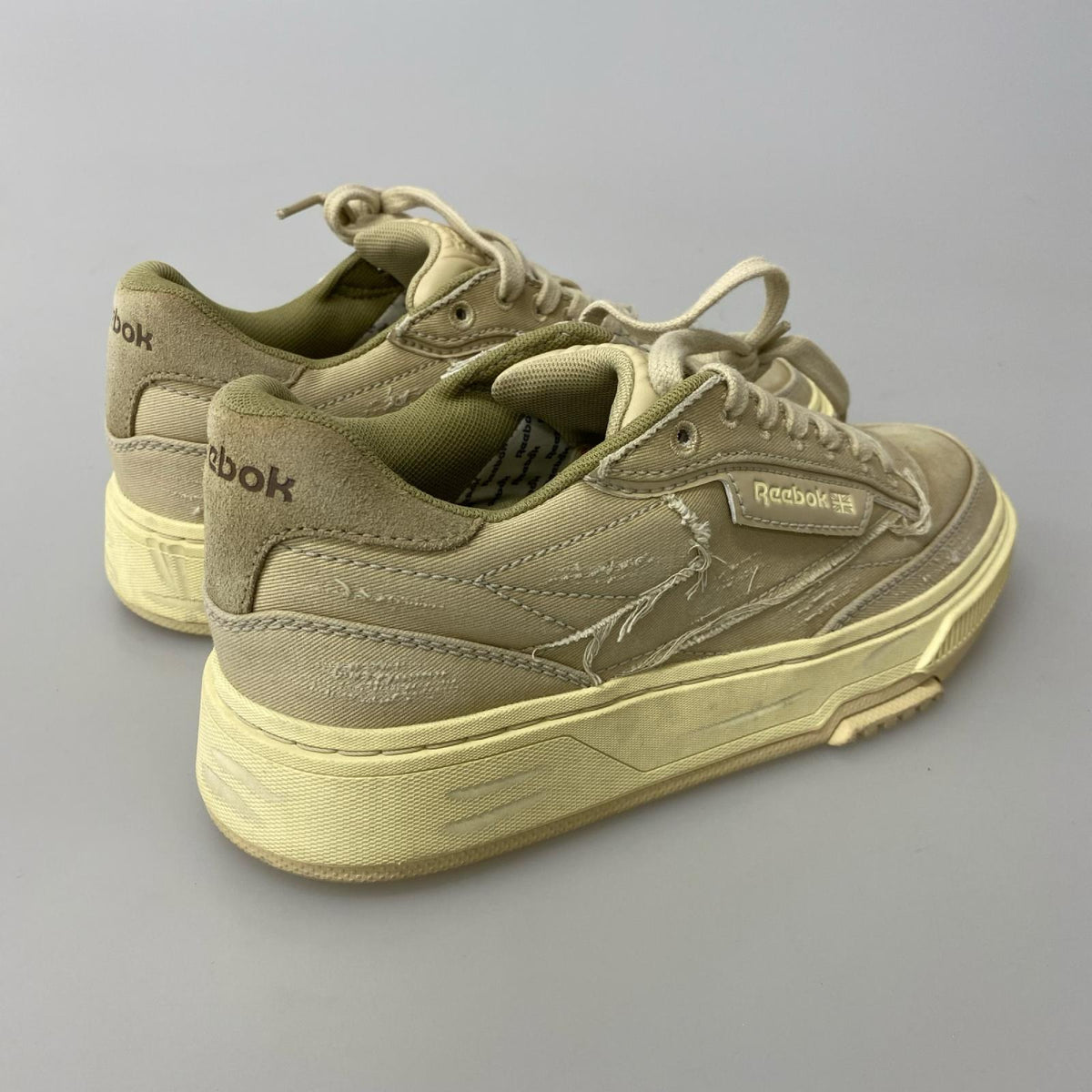 スニーカー CLUB C LTD VINTAGE CANVAS KHAKI 24.5cm (US6 1/2 UK6 EU39) ベージュ