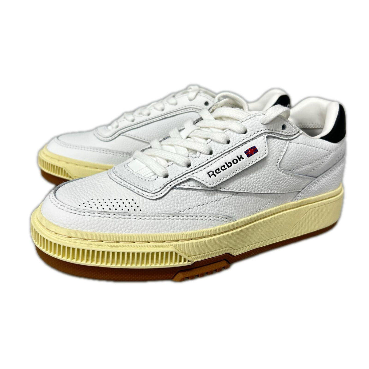 スニーカー Club C LTD Vintage White/Black 24cm (US6 UK5 1/2 EU38) ホワイト