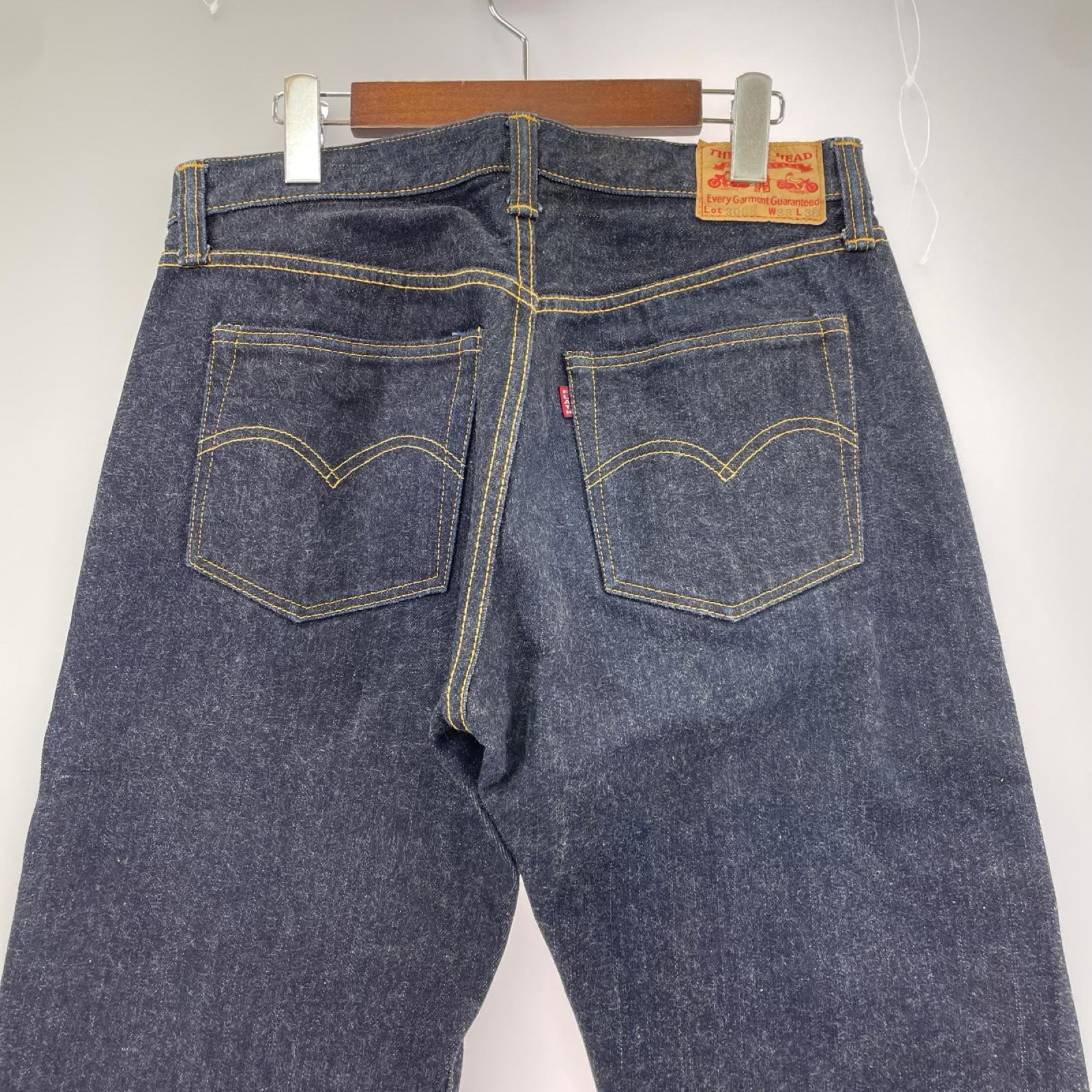 デニムパンツ 3008 セルビッジデニムパンツ 33