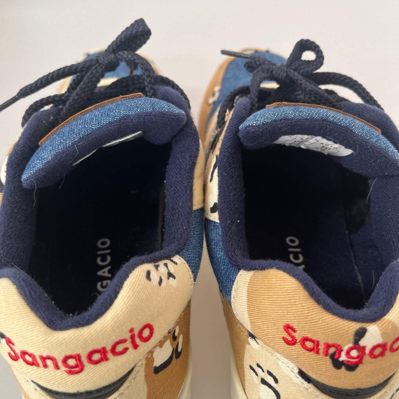 スニーカー VIA SANGACIO にゅ～ず ｶﾓﾌﾗ 27.5cm 27.5cm (US9 1/2 UK9 EU45)