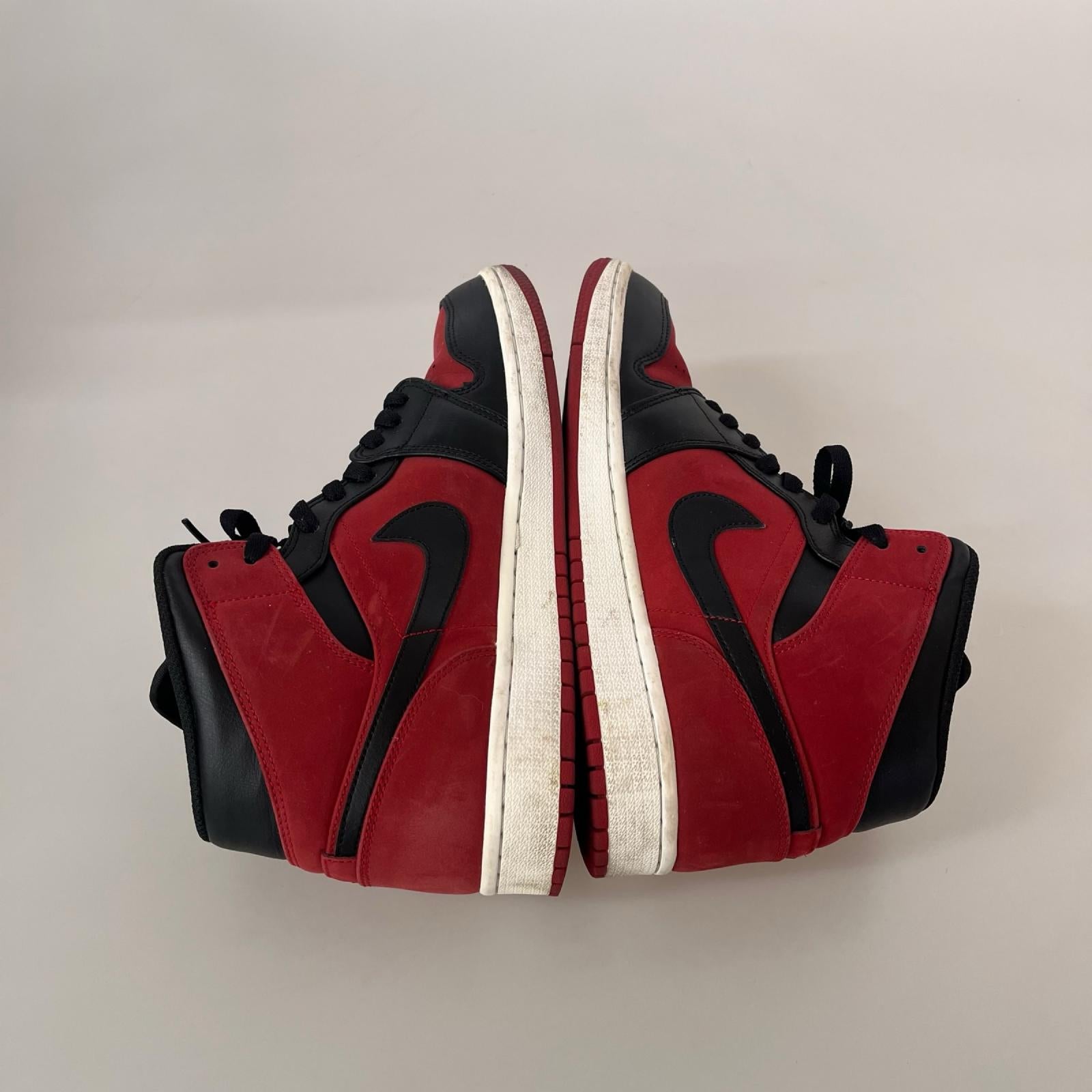 スニーカー AIR JORDAN 1 MID 赤 28cm 28cm (US10 UK9 1/2 EU46)