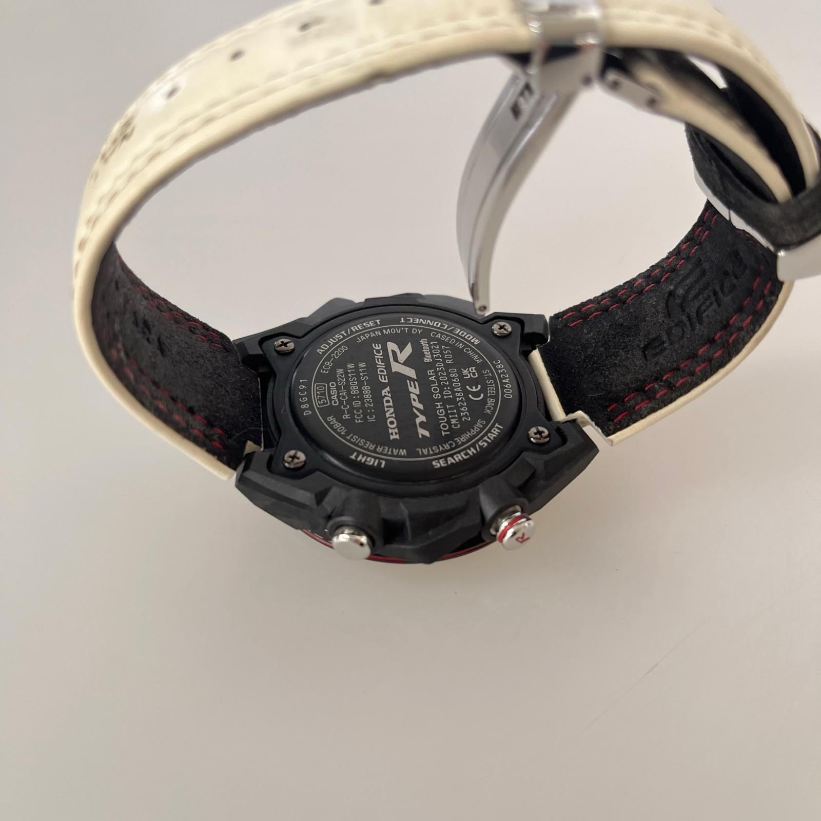 腕時計 カシオ　エディフィス ホンダタイプR ブラック