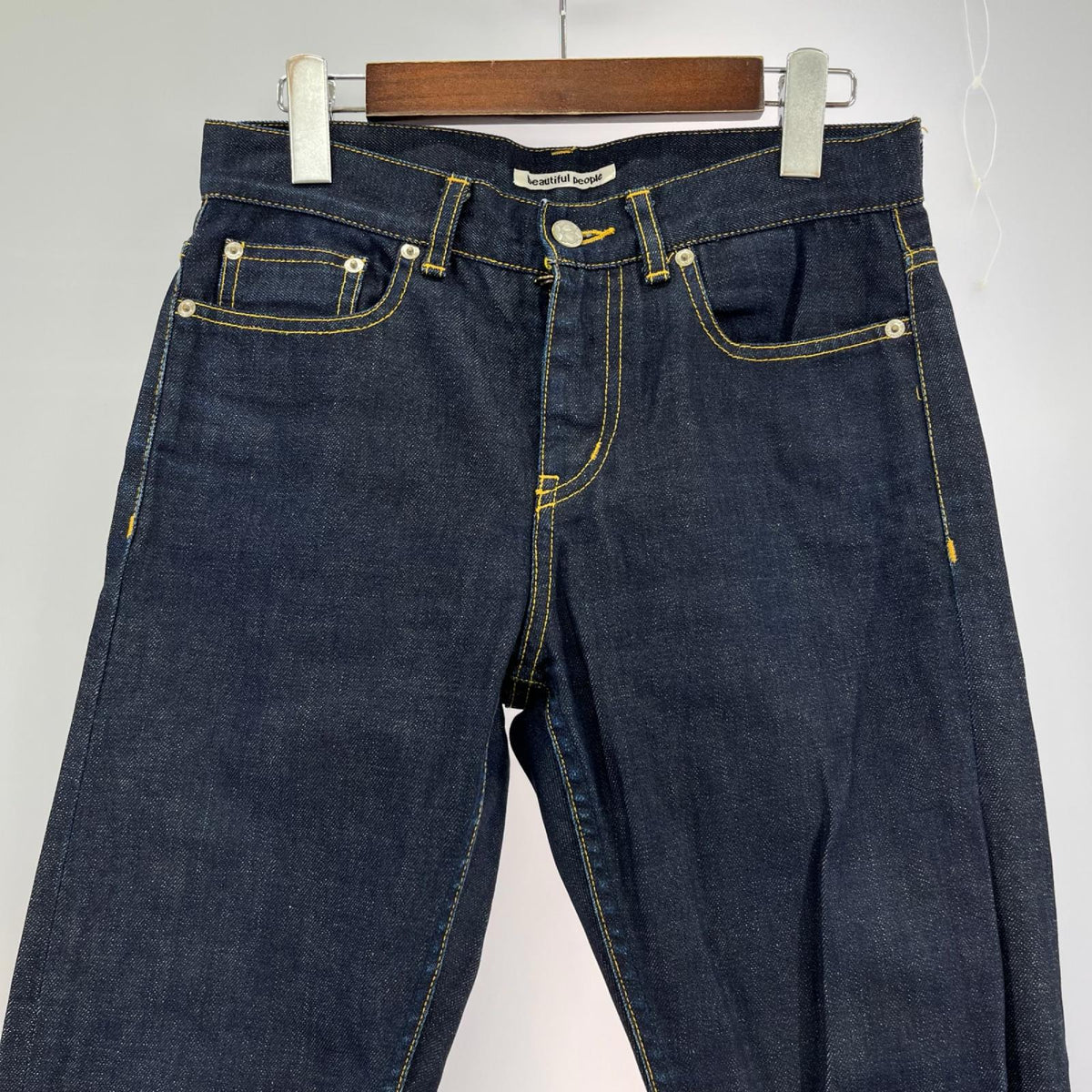 デニムパンツ ｾﾙﾋﾞｯﾁｽｷﾆｰ 濃紺 36size 36