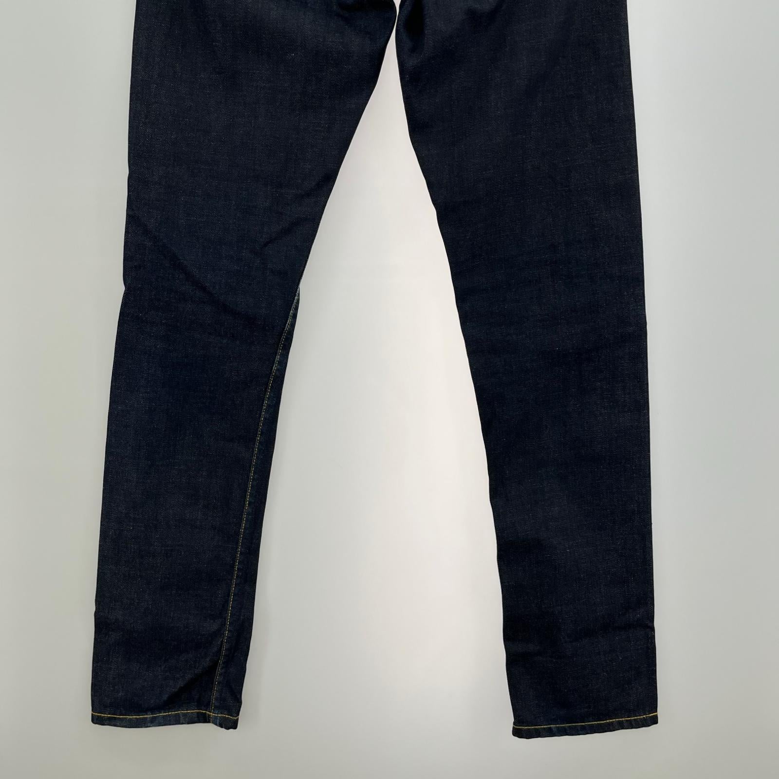 デニムパンツ ｾﾙﾋﾞｯﾁｽｷﾆｰ 濃紺 36size 36