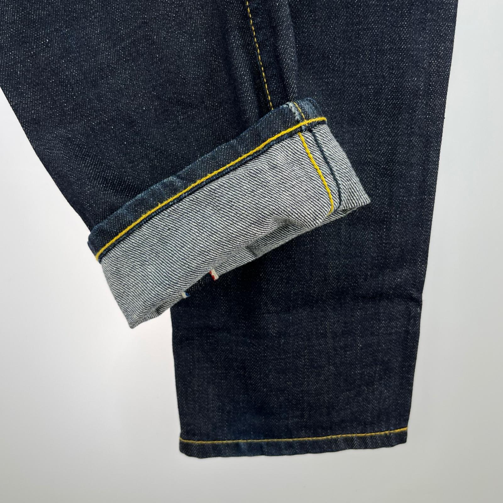 デニムパンツ ｾﾙﾋﾞｯﾁｽｷﾆｰ 濃紺 36size 36