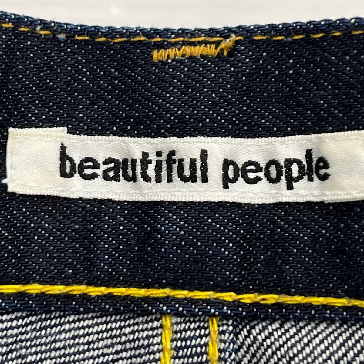 デニムパンツ ｾﾙﾋﾞｯﾁｽｷﾆｰ 濃紺 36size 36
