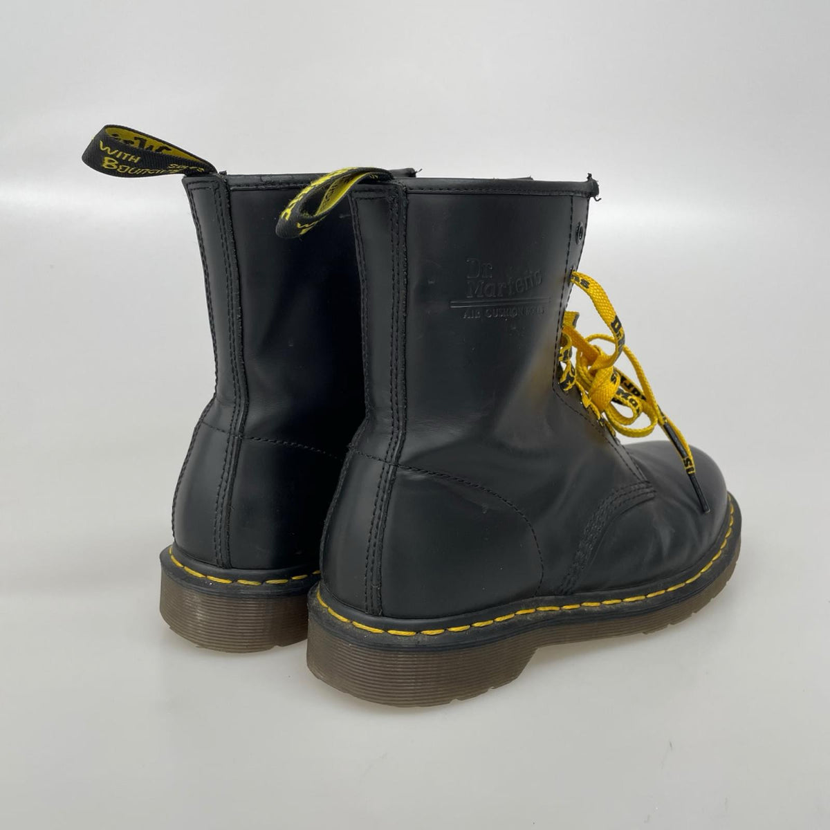 ブーツ 1460 8ﾎｰﾙ ｽﾑｰｽﾚｻﾞｰ (UK8) 26.5cm (US8 1/2 UK8 EU43) ブラック
