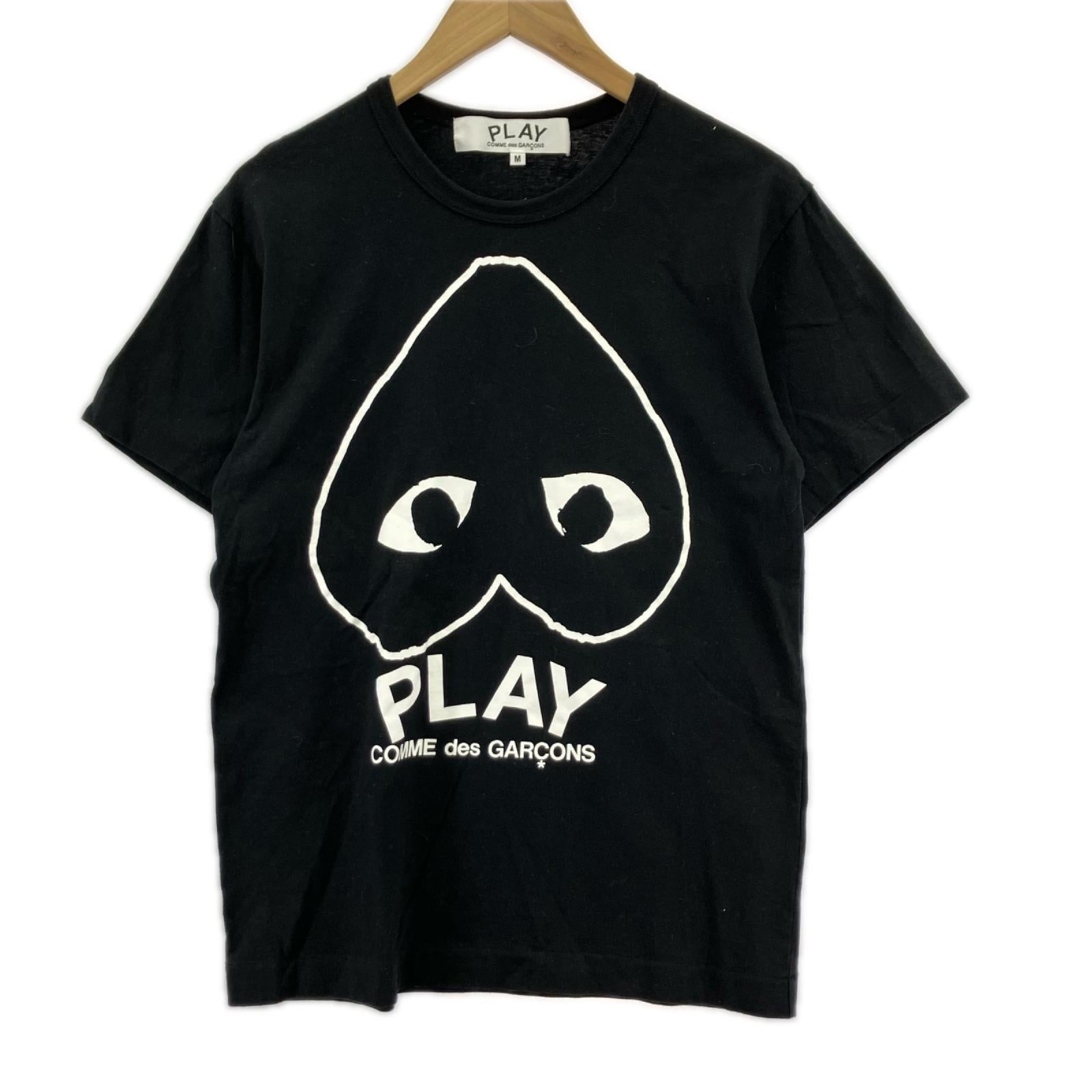 半袖Ｔシャツ PLAY COMME des GARCONS 半袖Tシャツ・カットソー M ブラック