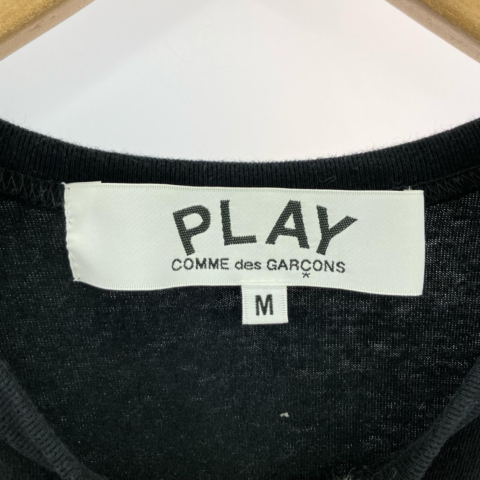 半袖Ｔシャツ PLAY COMME des GARCONS 半袖Tシャツ・カットソー M ブラック