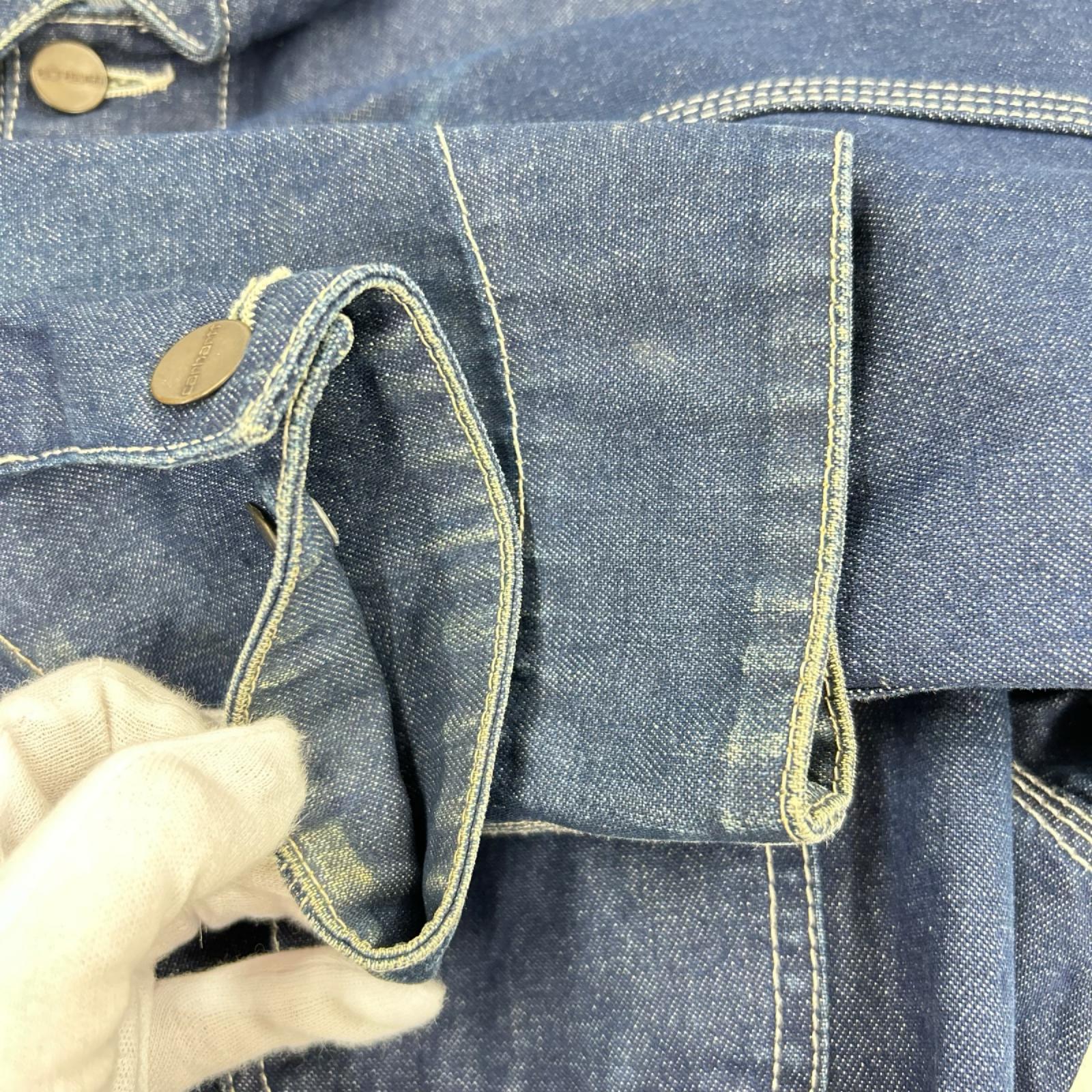 デニムジャケット MICHIGAN CHORE COAT S S ネイビー