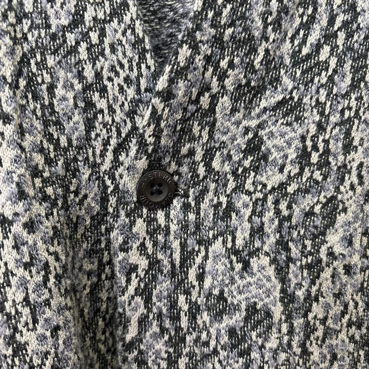 カーディガン 25AW SPEAK NO EVILﾜｯﾍﾟﾝ ｶｰﾃﾞｨｶﾞﾝ ｸﾞﾚｰ (XL) LL グレー