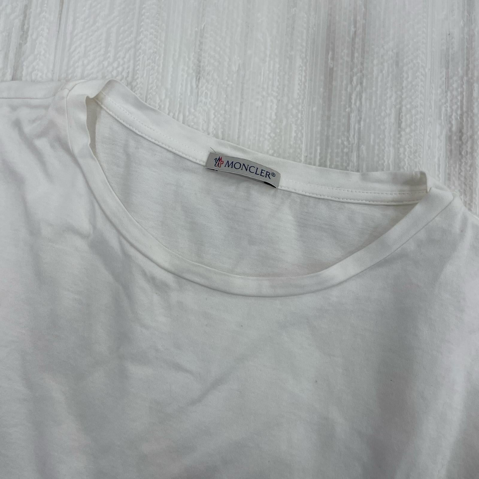 半袖Ｔシャツ ｻｲﾄﾞﾗｲﾝ/Tｼｬﾂ XL ホワイト