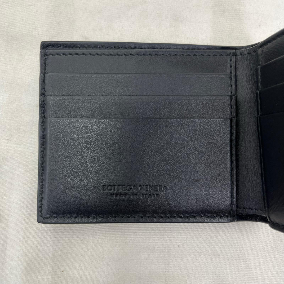 Bottega Veneta 2つ折り財布 ﾌﾞﾗｯｸ