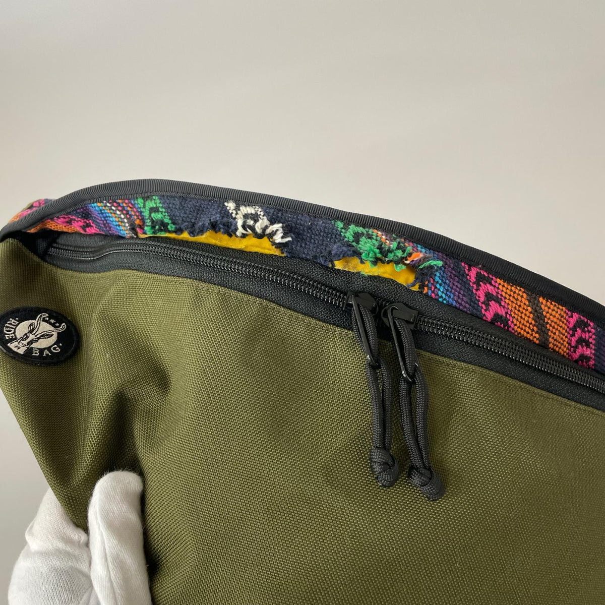 ショルダーバッグ × RIDE BAG ｶｰｷ カーキ