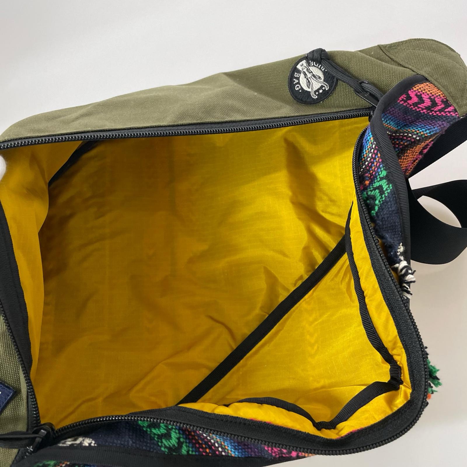 ショルダーバッグ × RIDE BAG ｶｰｷ カーキ