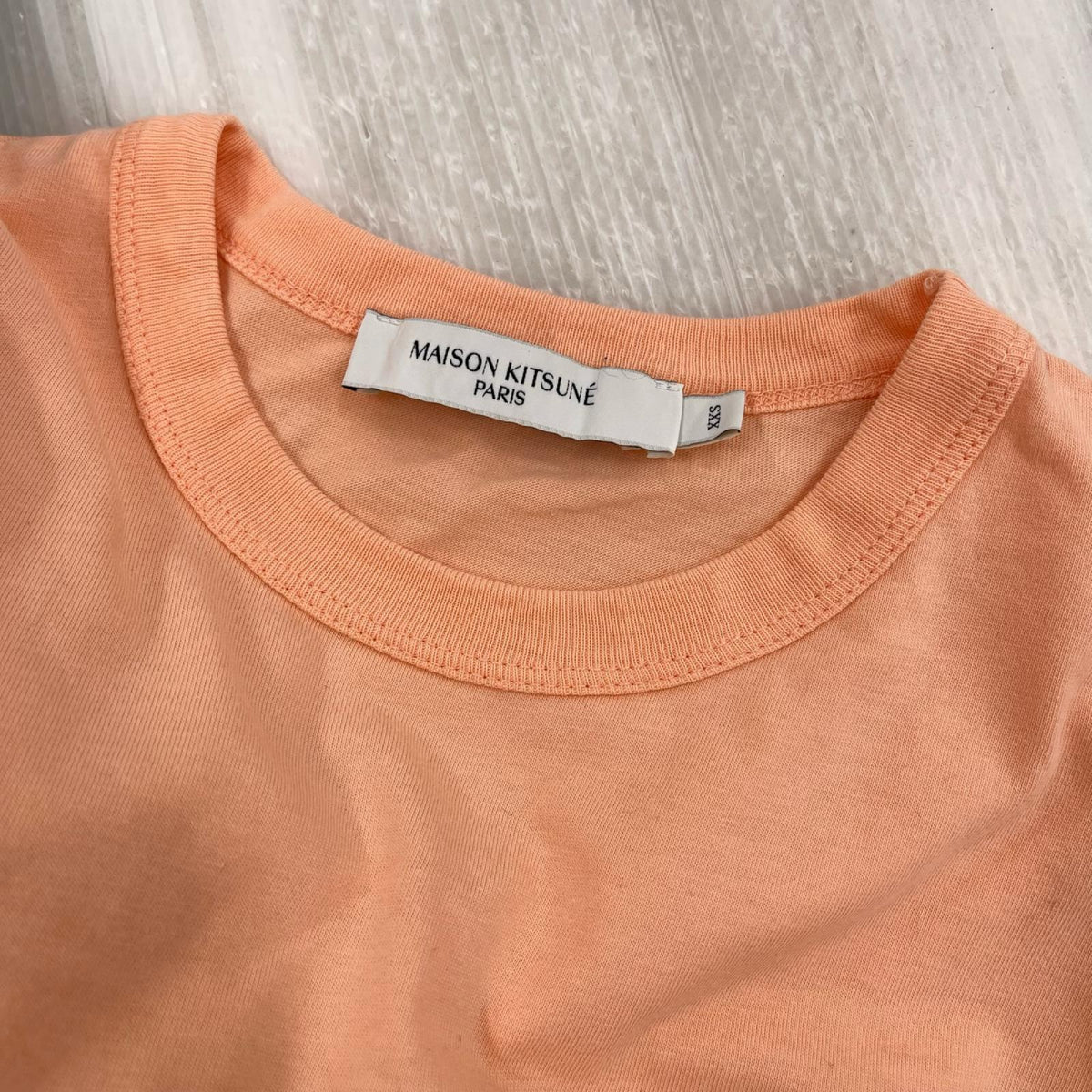 半袖シャツ MAISON KITSUNE 半袖tシャツ PNK