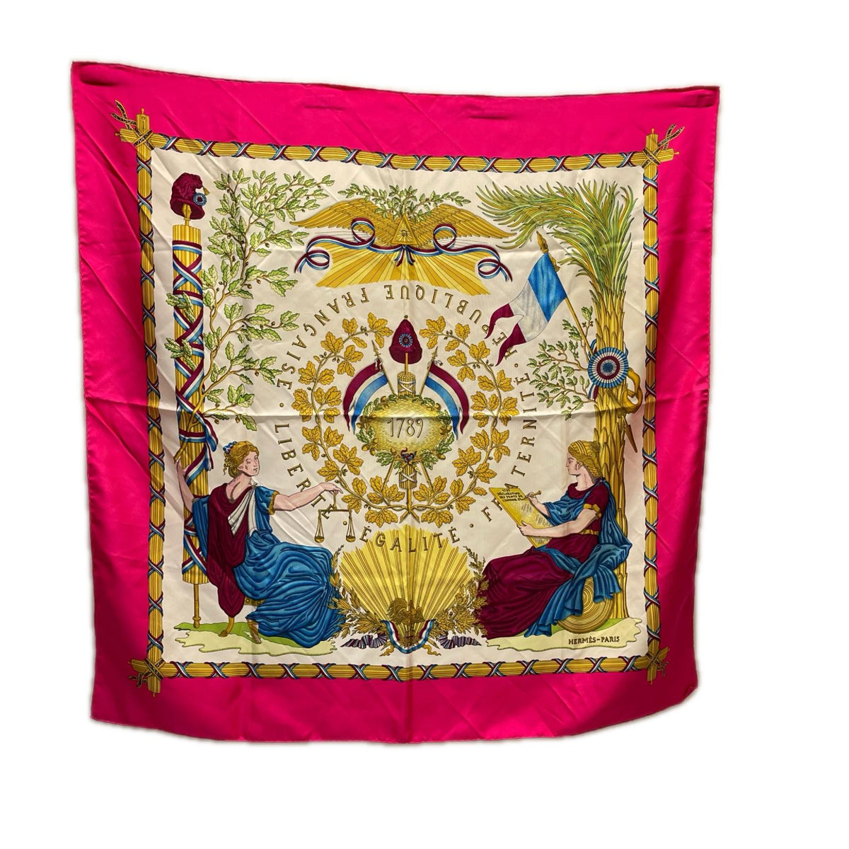 HERMES カレ90 フランス革命 1789 スカーフ