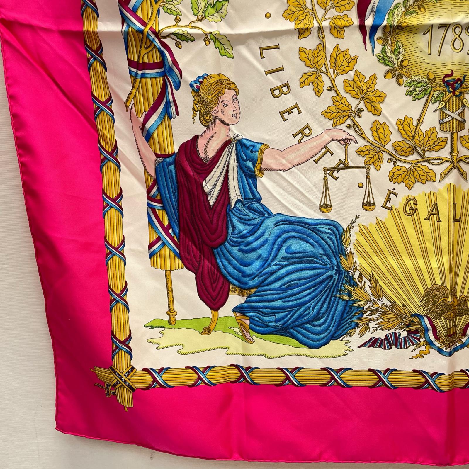 HERMES カレ90 フランス革命 1789 スカーフ