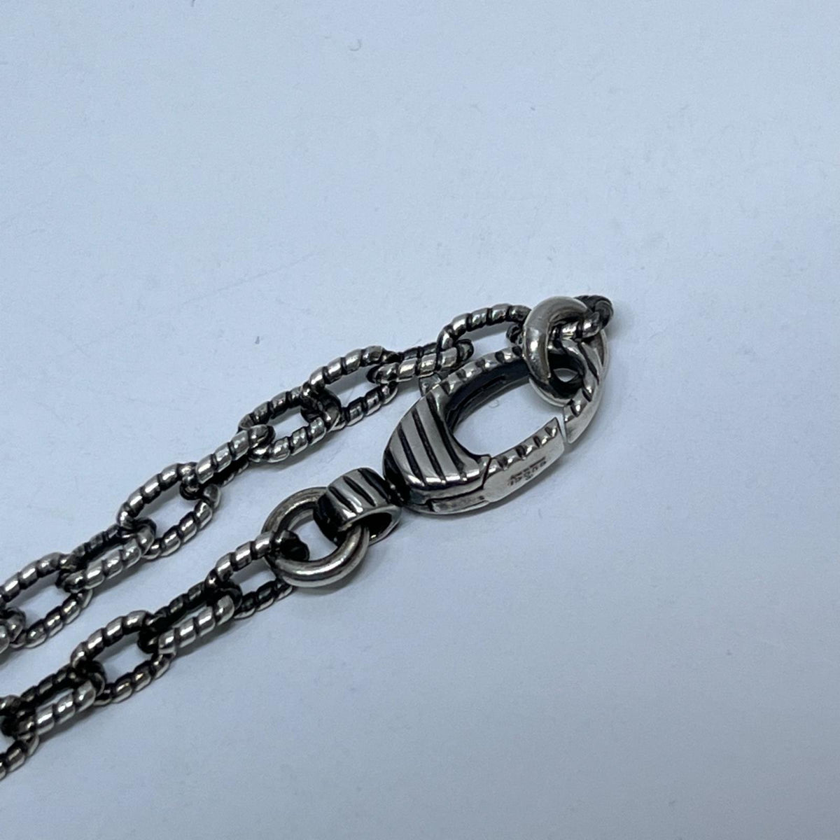GUCCI/ｲﾝﾀｰﾛｯｷﾝｸﾞ/ｼﾙﾊﾞｰ/ﾈｯｸﾚｽ