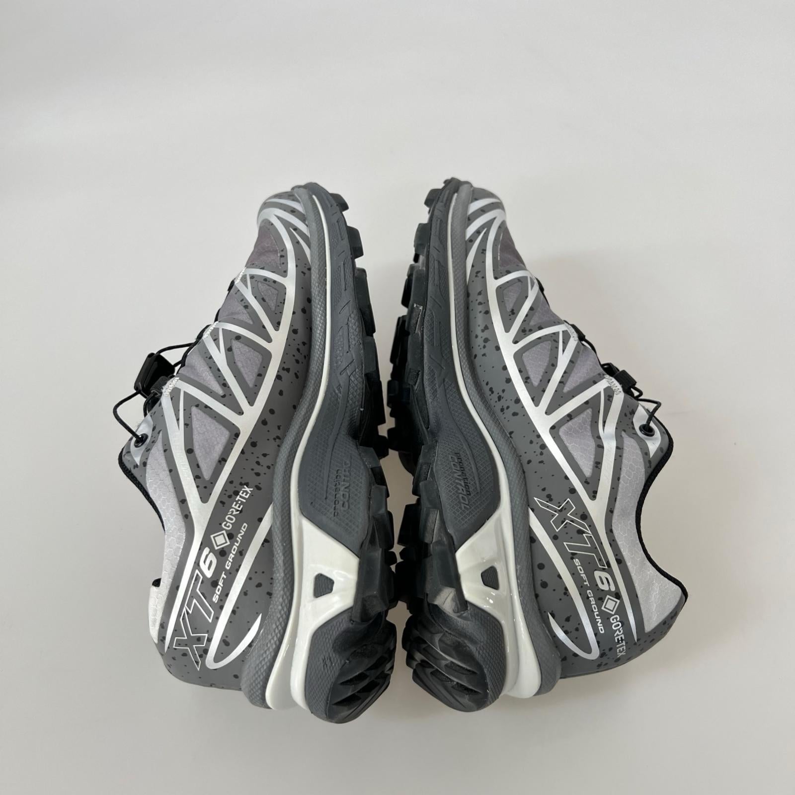 スニーカー SALOMON XT-6 GORE-TEX atmos グレー 24cm (US6 UK5 1/2 EU38) グレー
