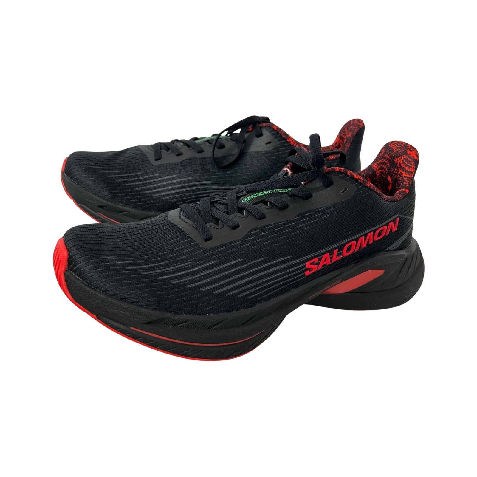 スニーカー SALOMON SPECTUR 2 RED VIPER 27.5cm (US9 1/2 UK9 EU45) ブラック