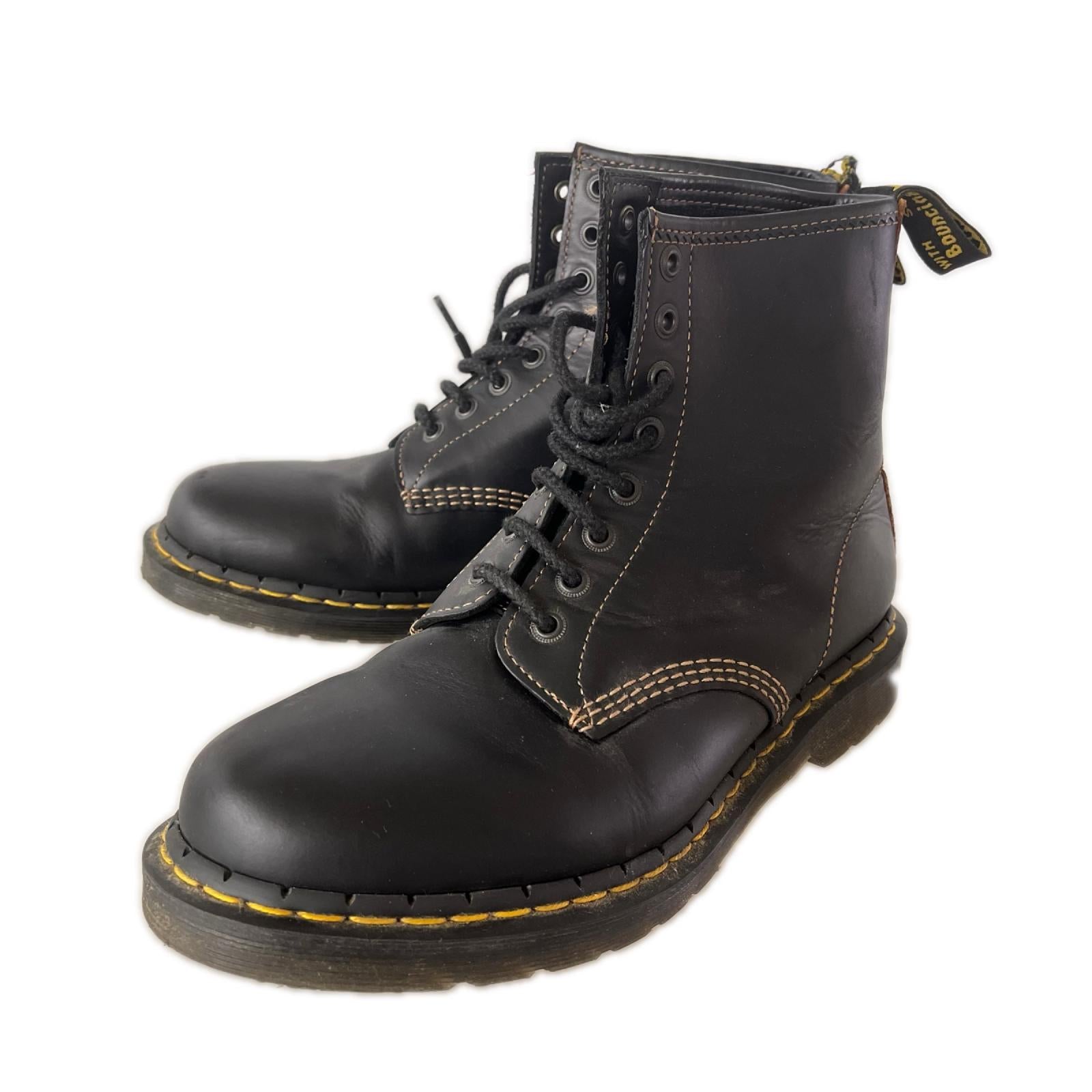 ブーツ Dr.Martens 1460 8ﾎｰﾙﾌﾞｰﾂ 黒（UK9） ブラック