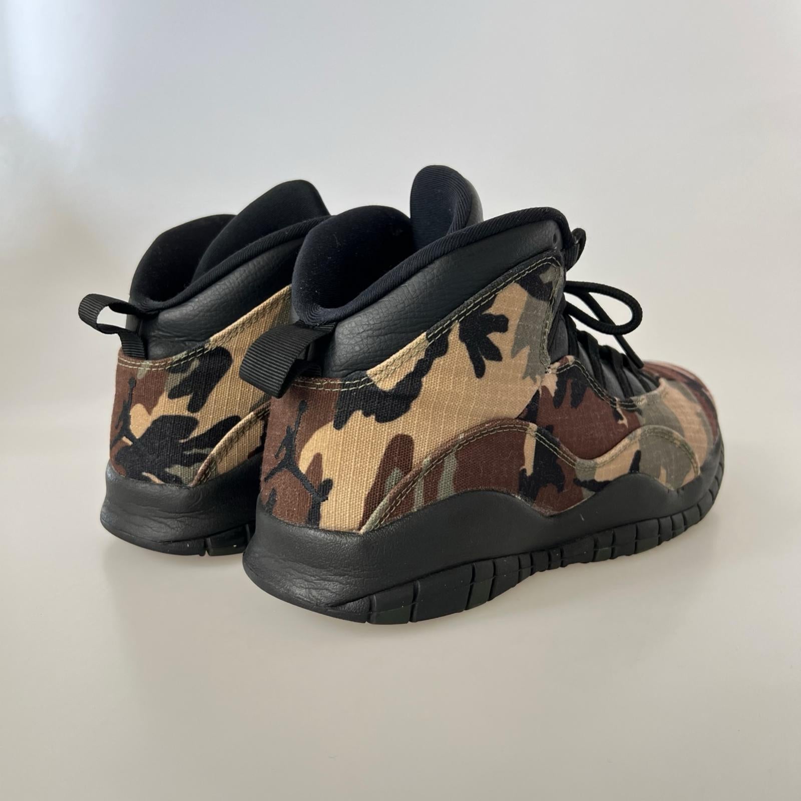 スニーカー AJ10 RETRO WOODLAND CAMO DARK ARMY 28cm (US10 UK9 1/2 EU46)