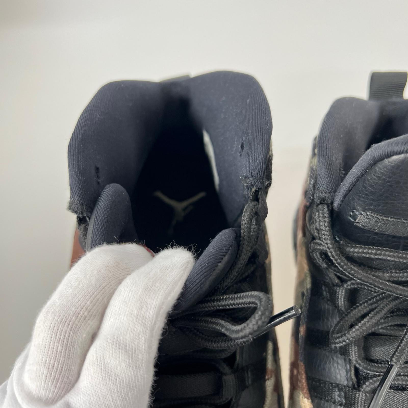 スニーカー AJ10 RETRO WOODLAND CAMO DARK ARMY 28cm (US10 UK9 1/2 EU46)