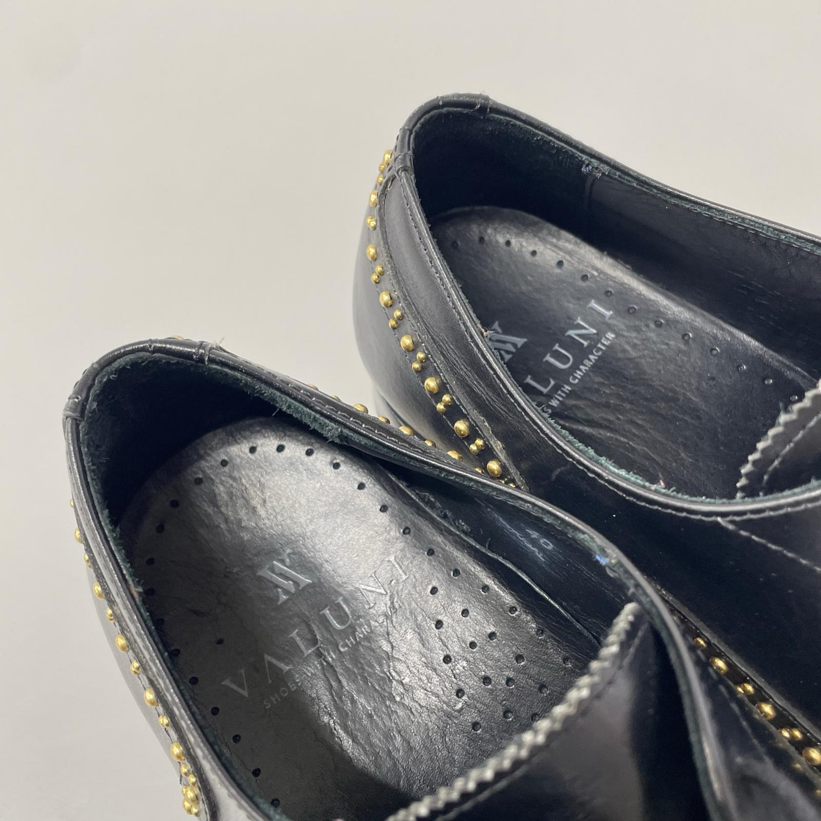 シューズ スタッズレザーシューズ BLK (サイズ40 25.0cm相当) 40 ブラック