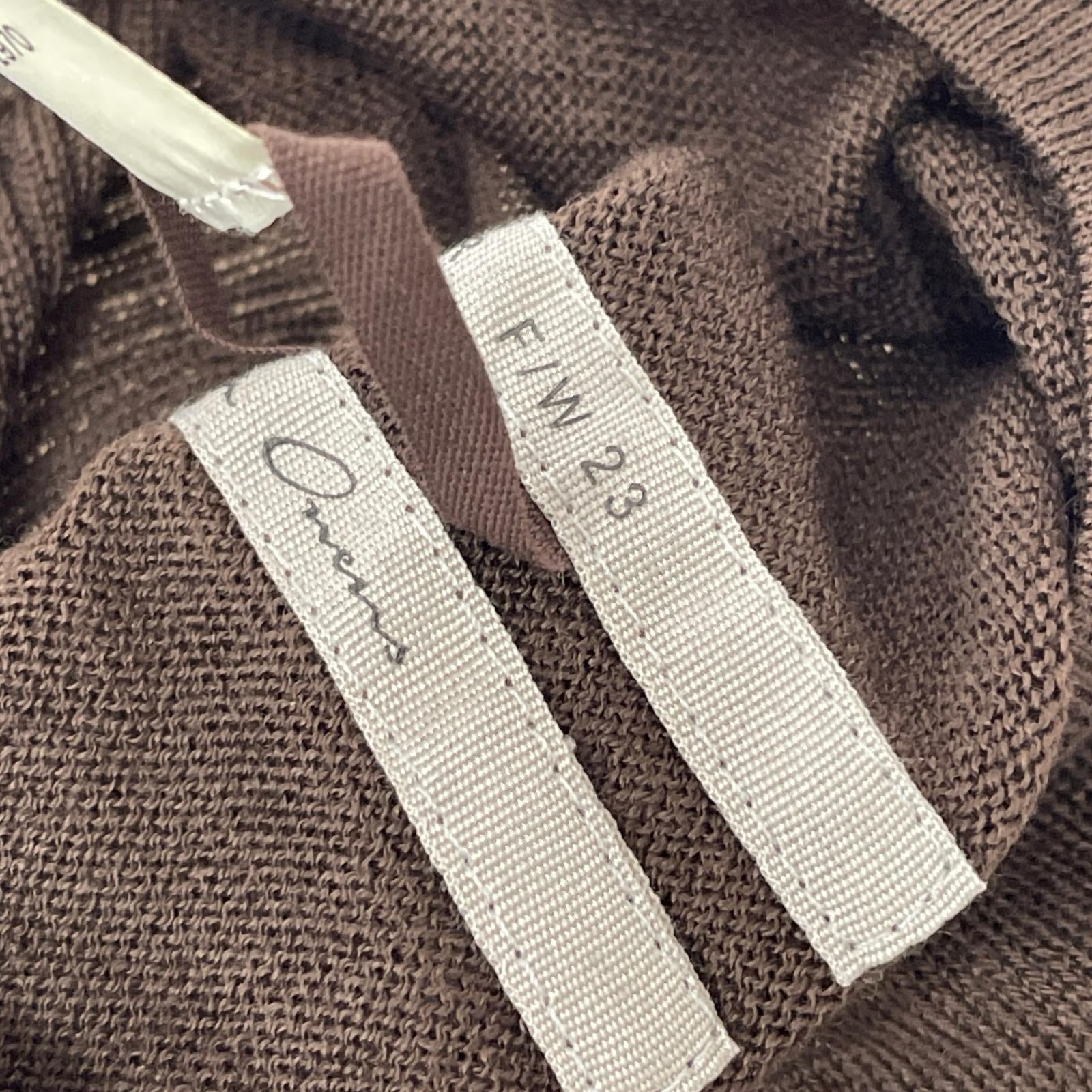 その他帽子 Rick Owens 23FW Balaclava RR02C7478-M 茶 （F） フリー ブラウン