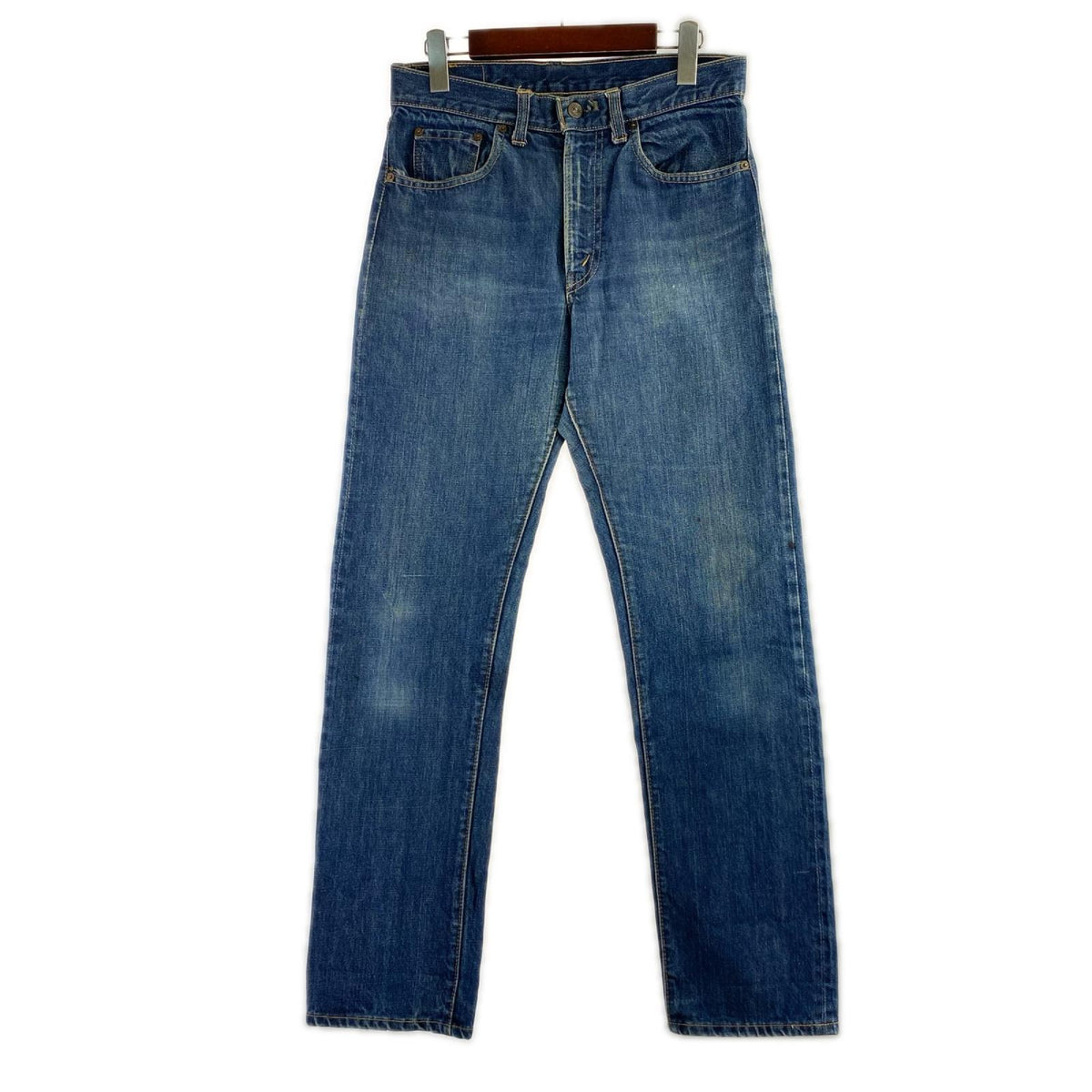 デニムパンツ Levi's 505-0217 70s ボタン裏8 30 ネイビー