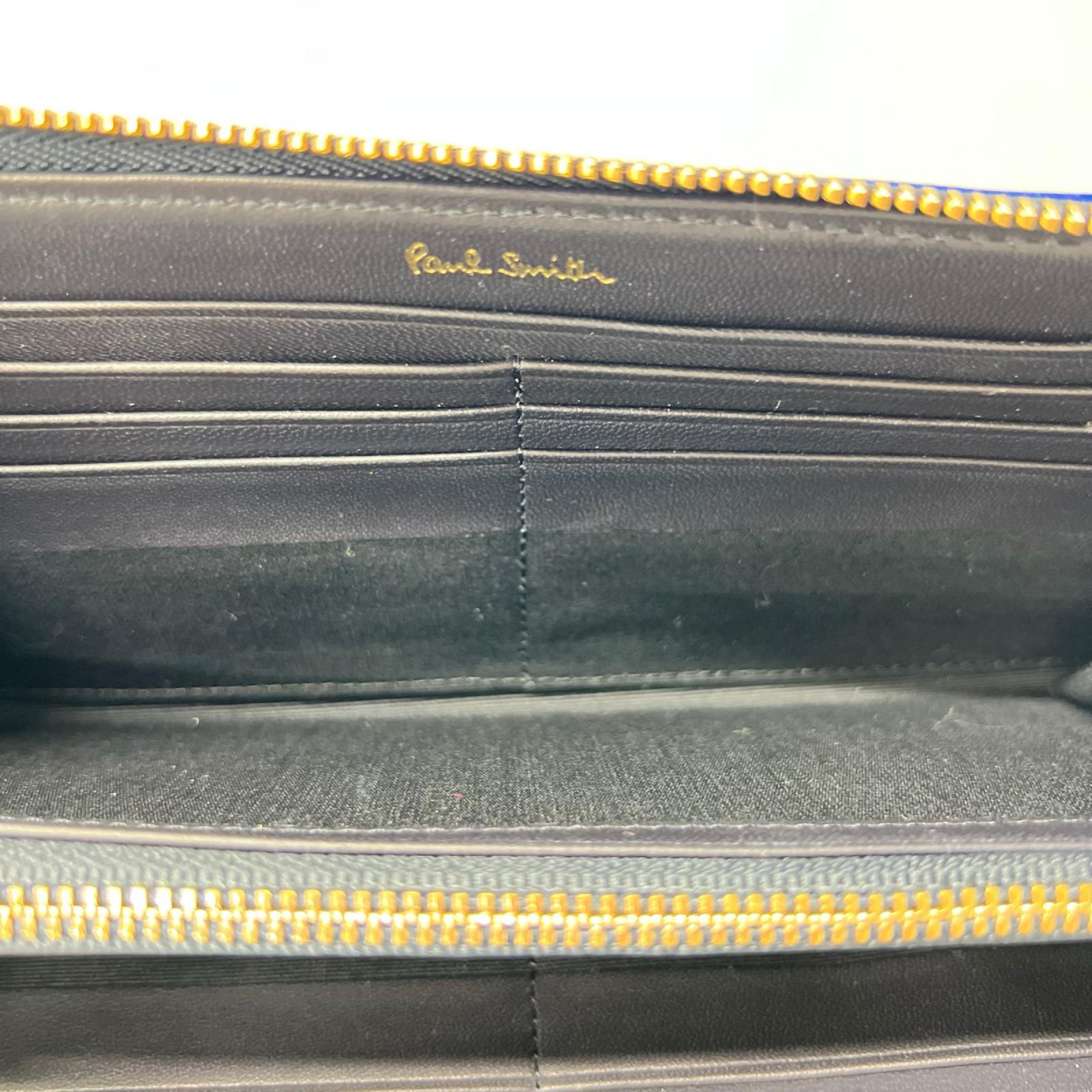 長財布 ﾊﾞﾀﾌﾗｲ 長財布 ﾌﾞﾙｰ ブルー