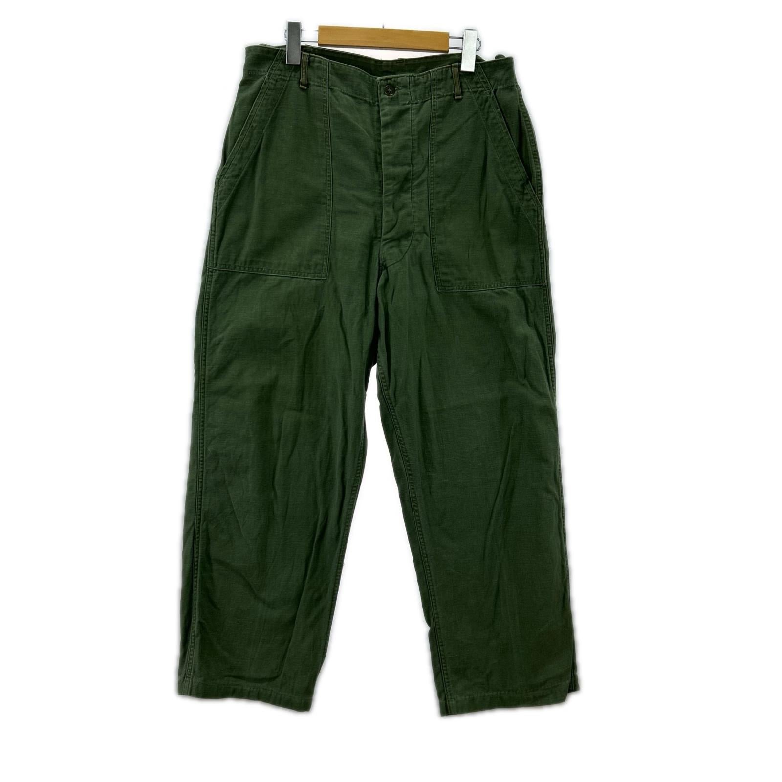 パンツ US SRMY OG-107 ﾍﾞｲｶｰﾊﾟﾝﾂ W36 グリーン
