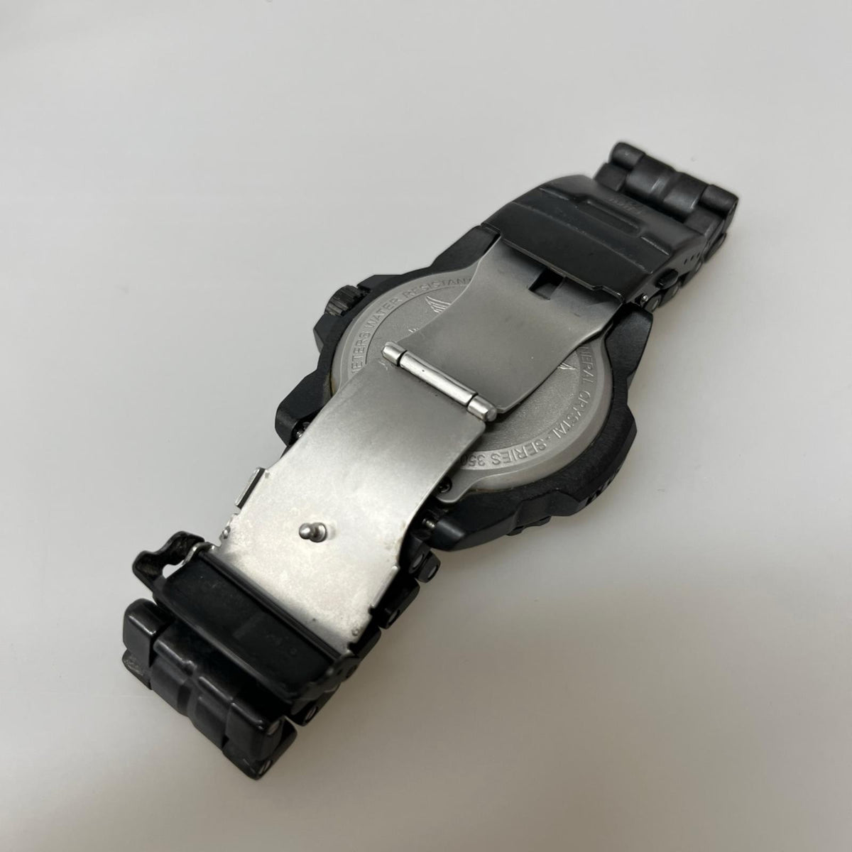 腕時計 ｸﾛﾉｸﾞﾗﾌ H-3 LX-200 ブラック