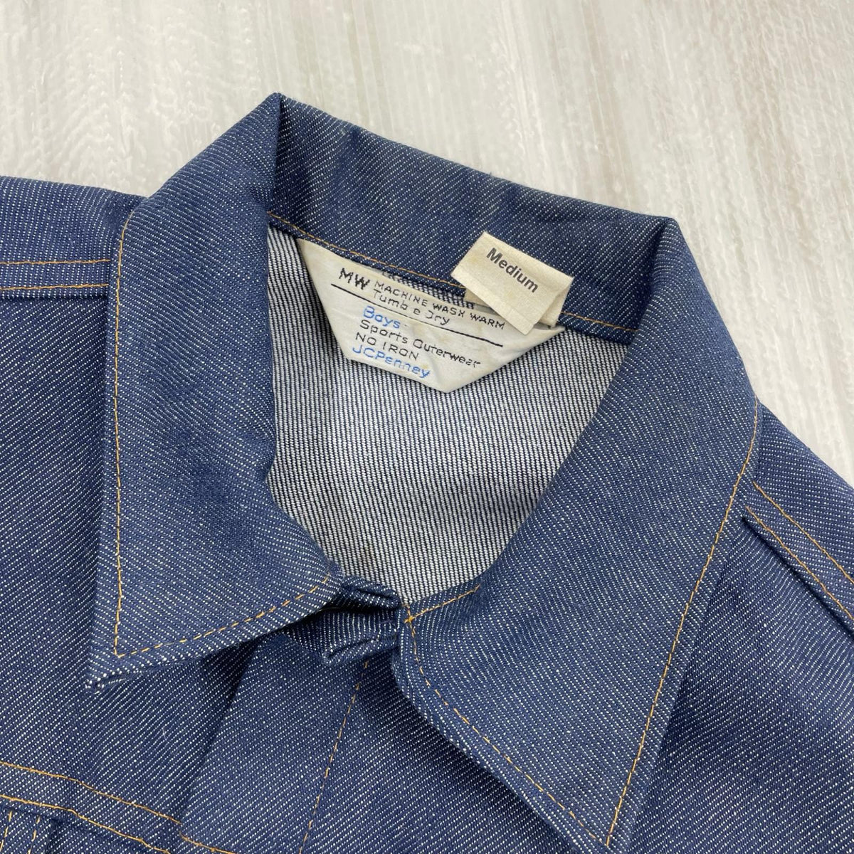 デニムジャケット J.C Penney ﾃﾞﾆﾑｼﾞｬｹｯﾄ M ネイビー