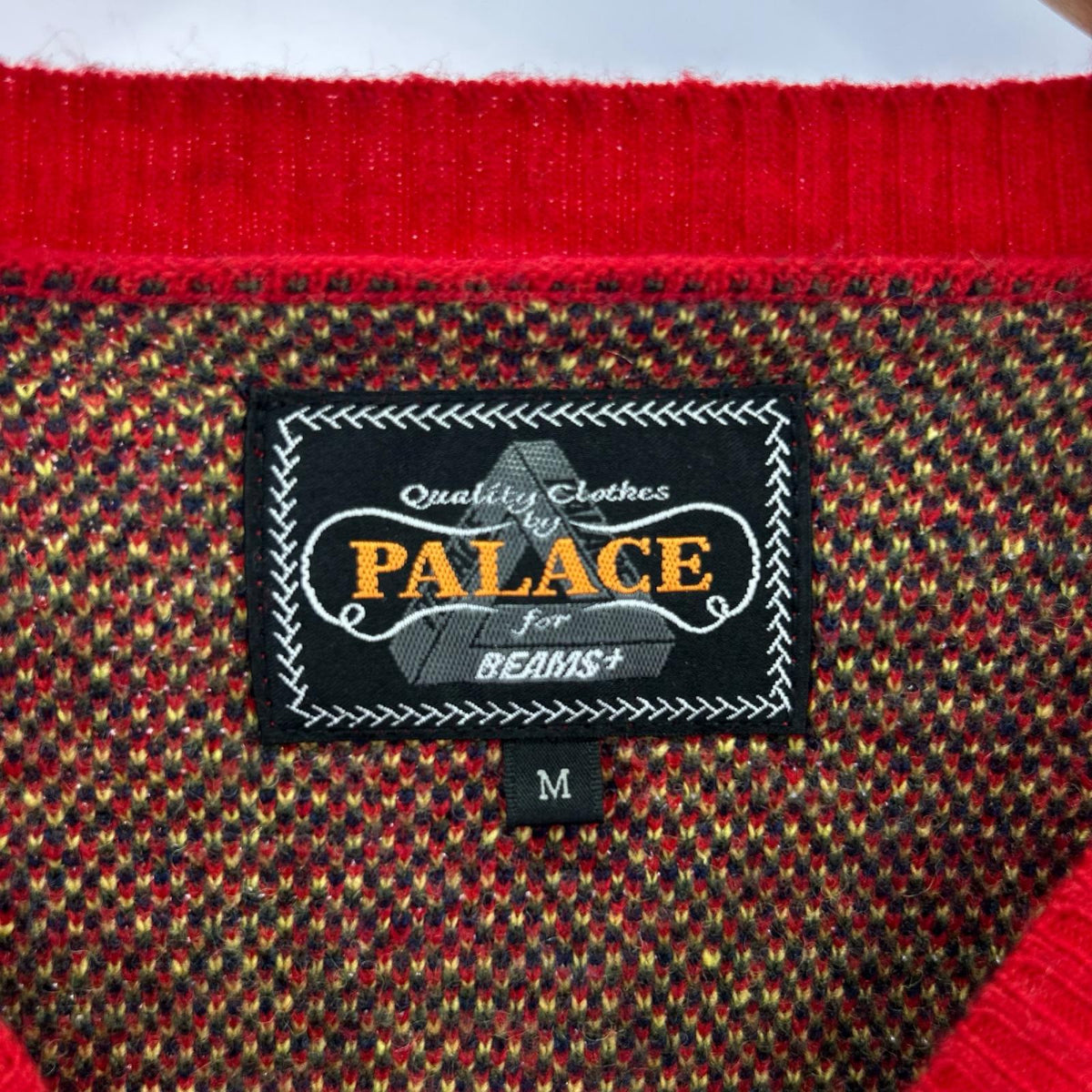 ニット ×PALACE ﾁｪｯｸ柄 Ｍ M マルチカラー
