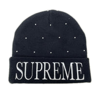 ニットキャップ Studded Beanie BLACK ブラック