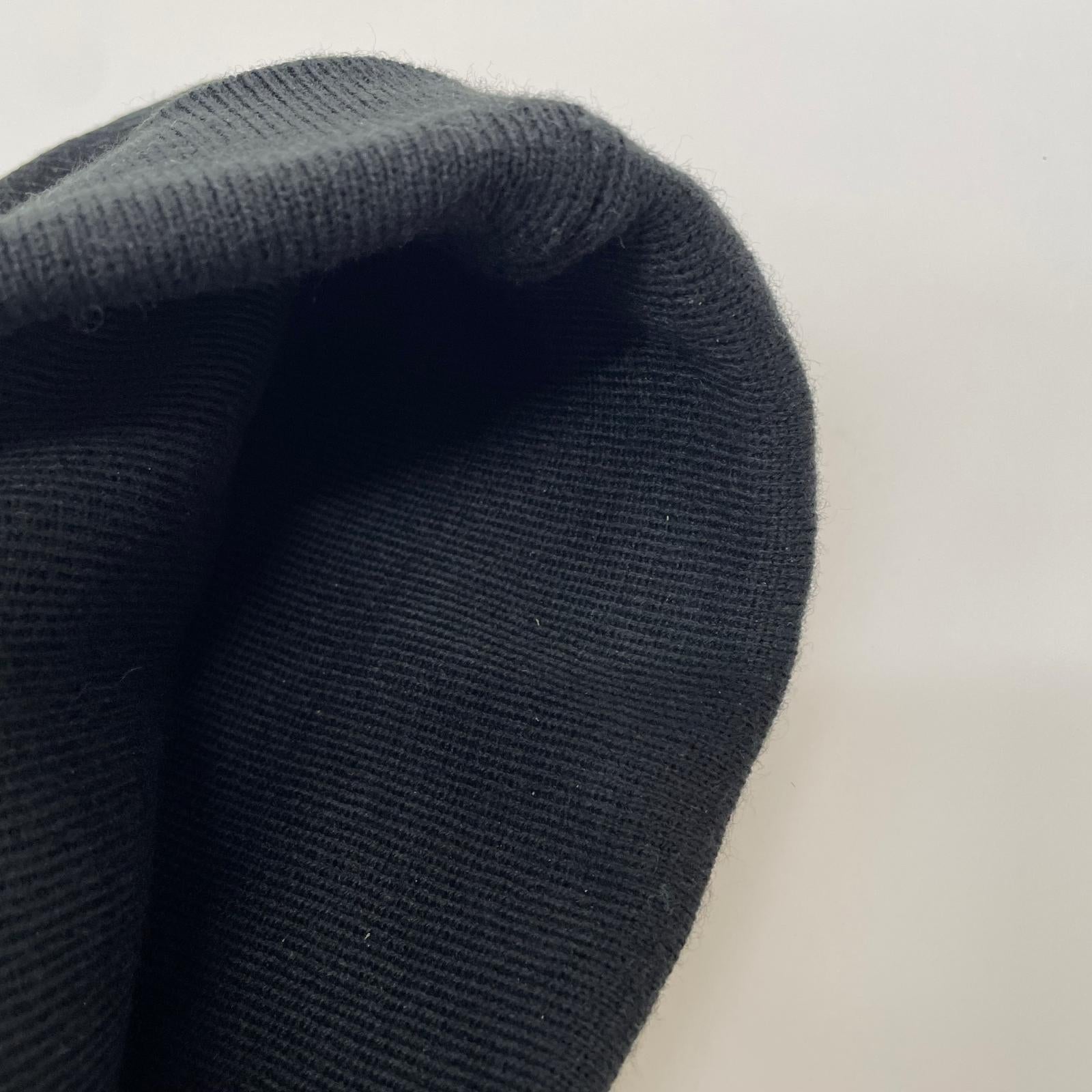 ニットキャップ Studded Beanie BLACK ブラック